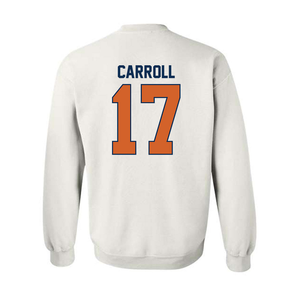 Wheaton IL - NCAA Football : Xander Carroll - Classic Shersey Crewneck Sweatshirt-1