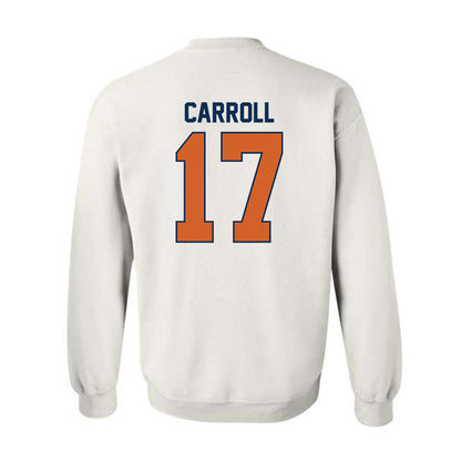 Wheaton IL - NCAA Football : Xander Carroll - Classic Shersey Crewneck Sweatshirt-1