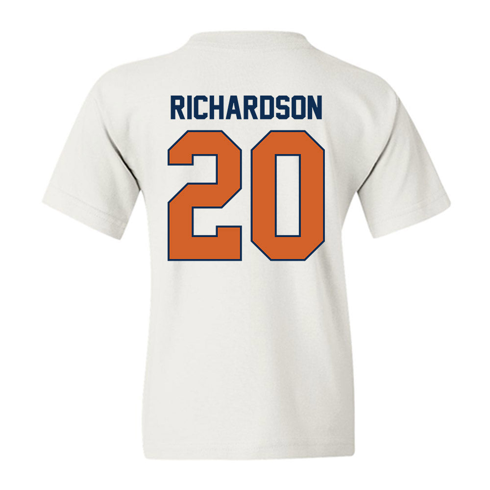 Wheaton IL - NCAA Men's Basketball : Soren Richardson - Classic Shersey Youth T-Shirt-1