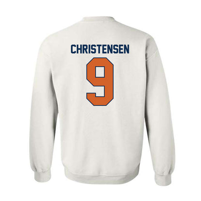 Wheaton IL - NCAA Football : Kirby Christensen - Classic Shersey Crewneck Sweatshirt-1