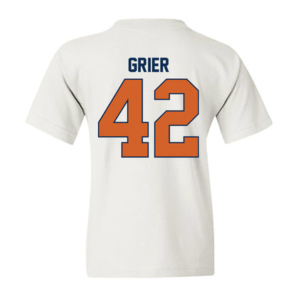 Wheaton IL - NCAA Men's Basketball : Kyle Grier - Classic Shersey Youth T-Shirt-1