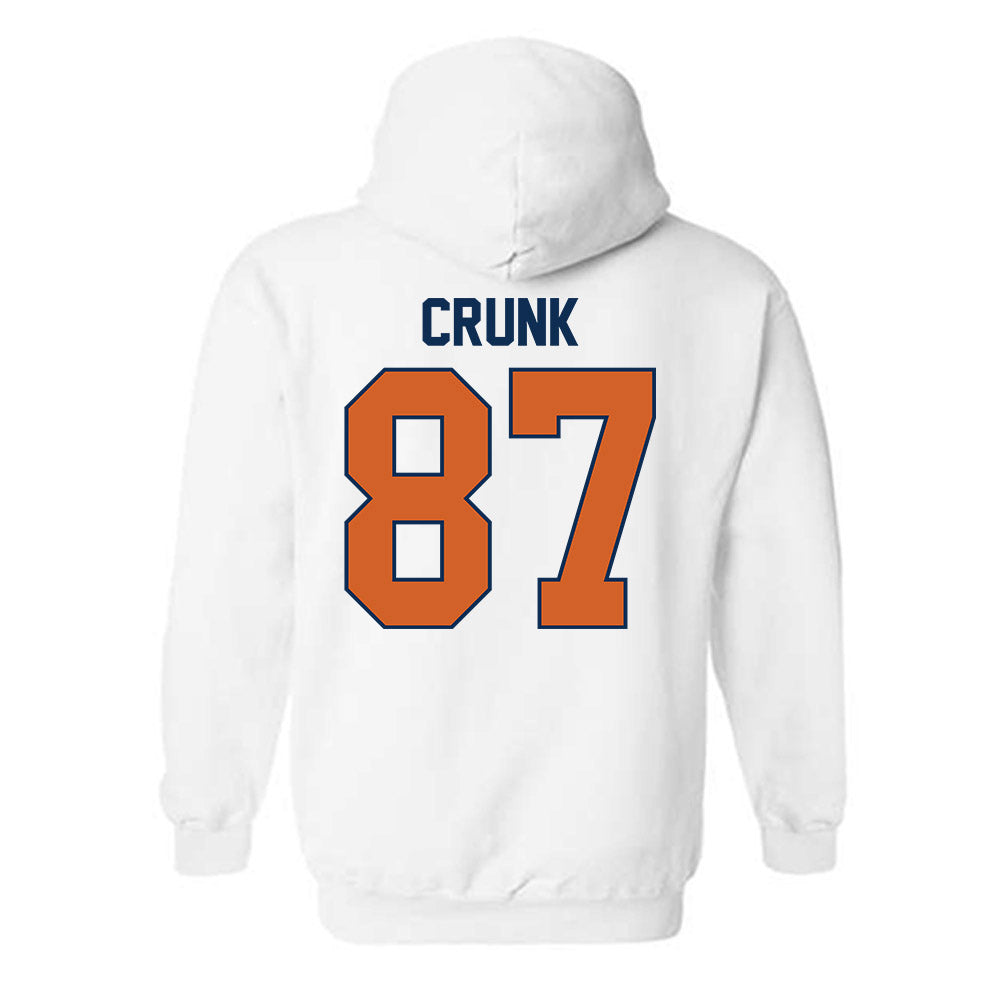 Wheaton IL - NCAA Football : Ethan Crunk - Classic Shersey Hooded Sweatshirt-1