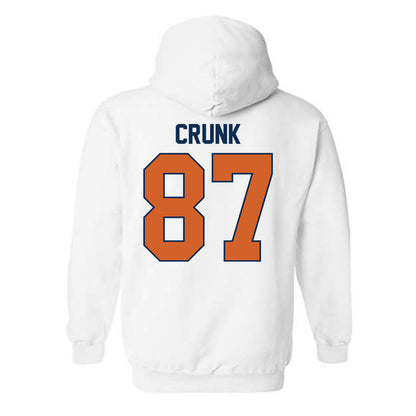 Wheaton IL - NCAA Football : Ethan Crunk - Classic Shersey Hooded Sweatshirt-1