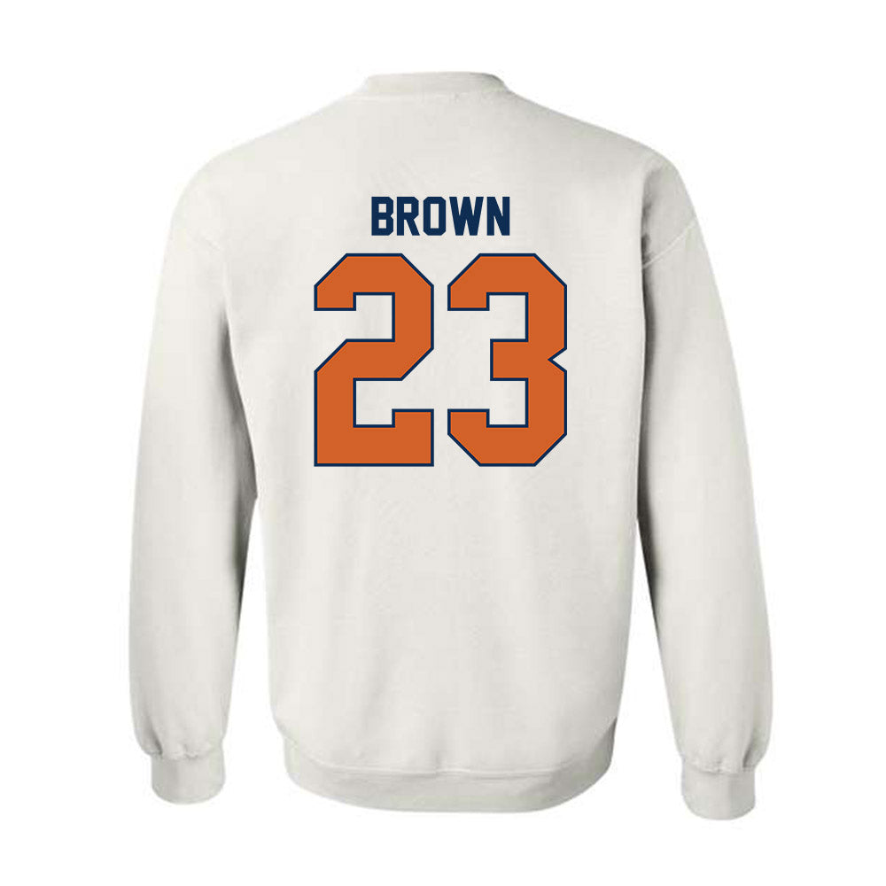 Wheaton IL - NCAA Men's Soccer : Sam Brown - Classic Shersey Crewneck Sweatshirt-1