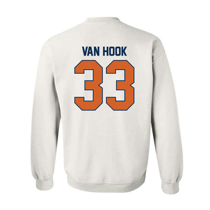 Wheaton IL - NCAA Baseball : JD Van Hook - Classic Shersey Crewneck Sweatshirt-1