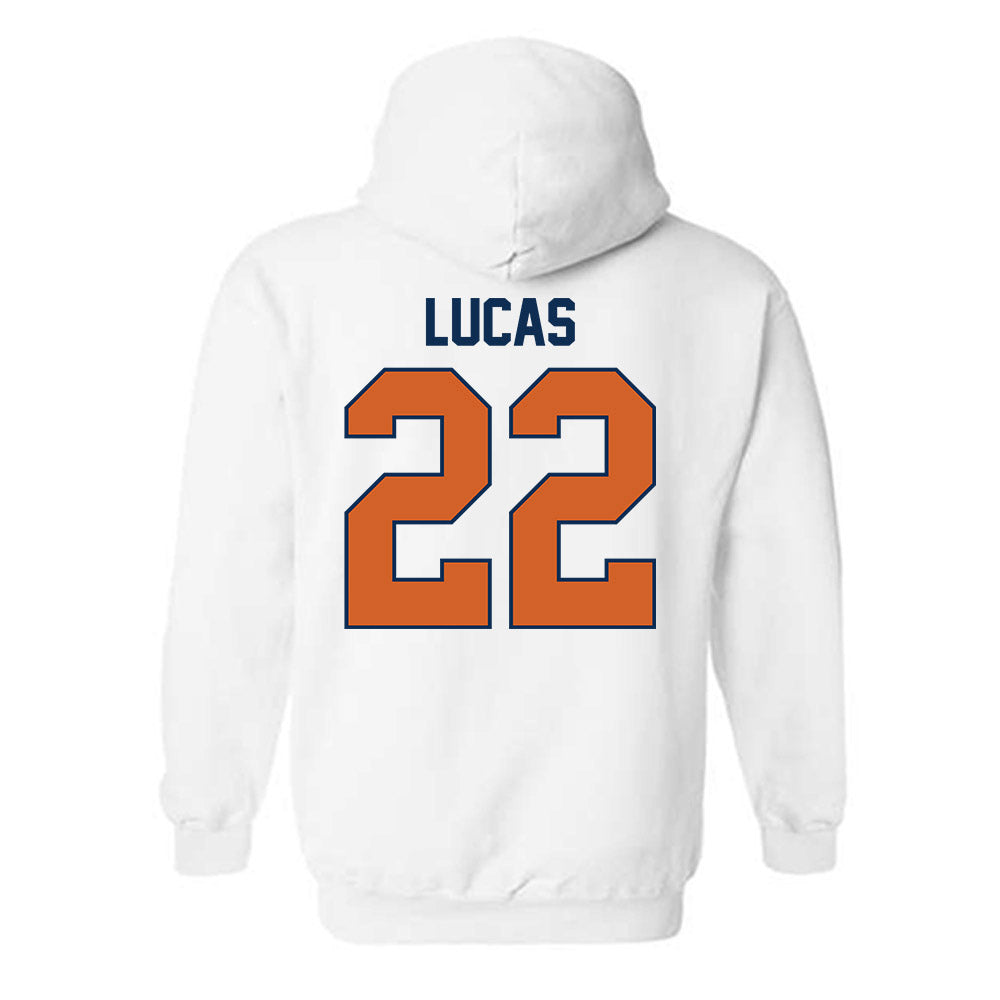 Wheaton IL - NCAA Men's Soccer : Isaac Lucas - Classic Shersey Hooded Sweatshirt-1
