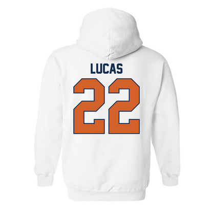 Wheaton IL - NCAA Men's Soccer : Isaac Lucas - Classic Shersey Hooded Sweatshirt-1