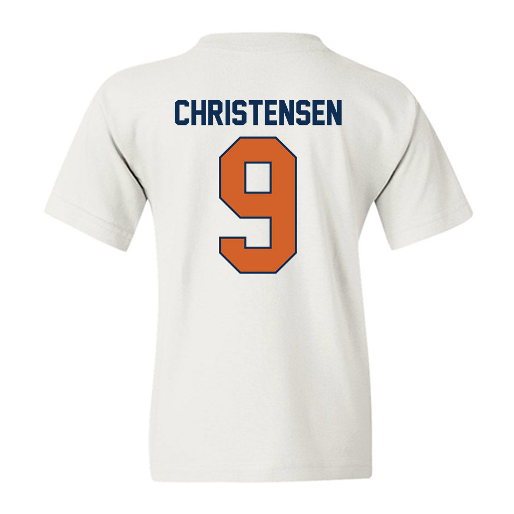 Wheaton IL - NCAA Football : Kirby Christensen - Classic Shersey Youth T-Shirt-1
