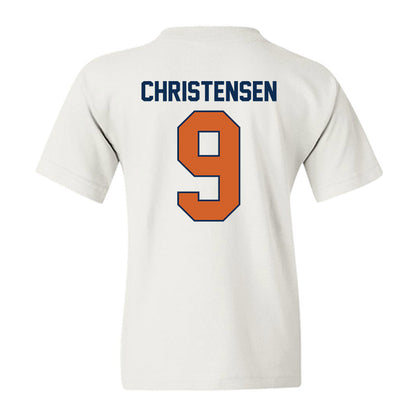 Wheaton IL - NCAA Football : Kirby Christensen - Classic Shersey Youth T-Shirt-1
