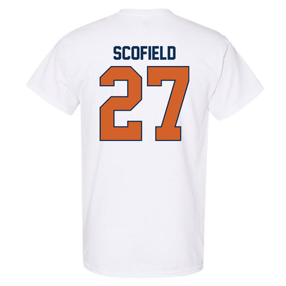 Wheaton IL - NCAA Baseball : Charlie Scofield - Classic Shersey T-Shirt-1