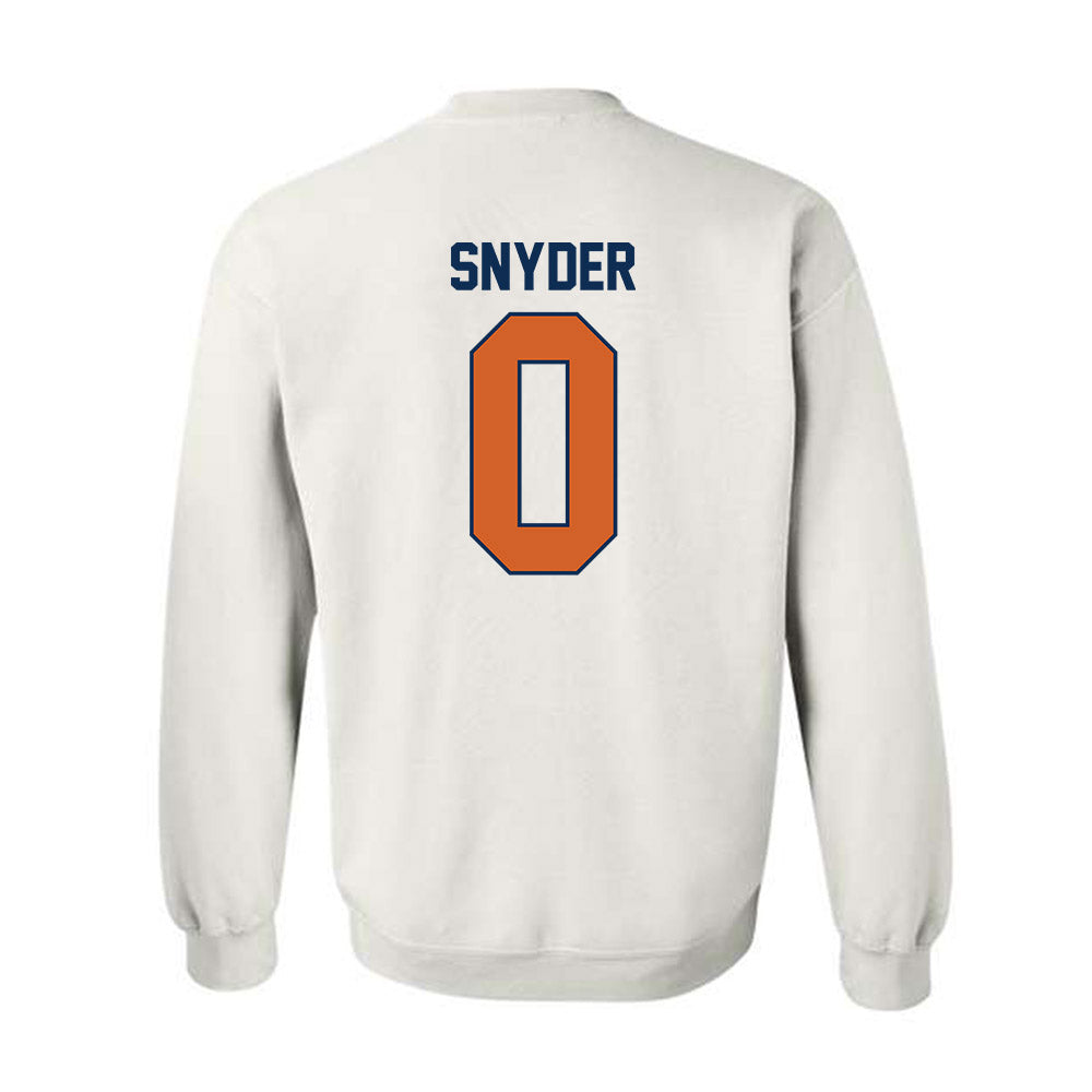 Wheaton IL - NCAA Baseball : Caleb Snyder - Classic Shersey Crewneck Sweatshirt-1