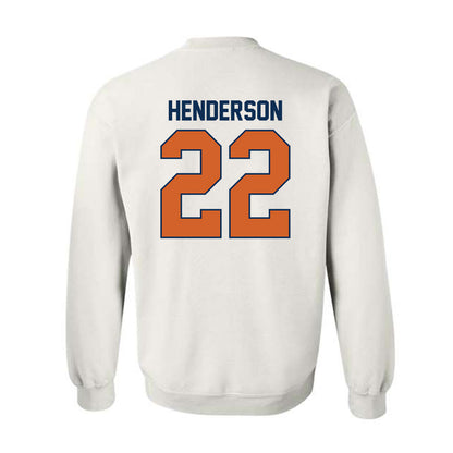 Wheaton IL - NCAA Baseball : Caleb Henderson - Classic Shersey Crewneck Sweatshirt-1