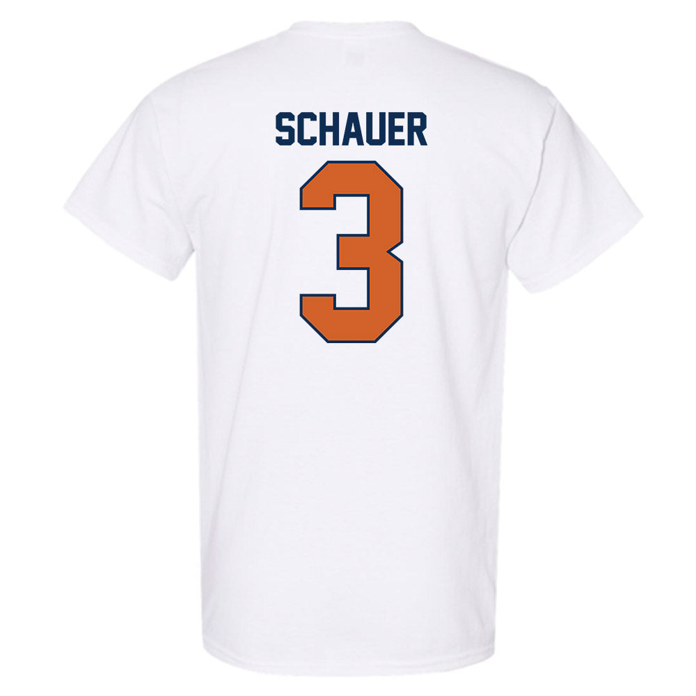 Wheaton IL - NCAA Baseball : Caleb Schauer - Classic Shersey T-Shirt-1