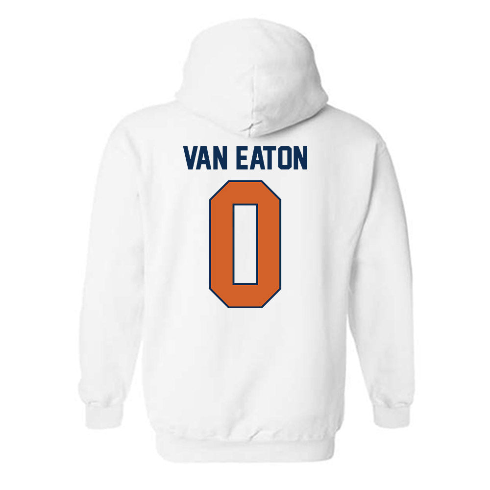 Wheaton IL - NCAA Men's Soccer : Oliver Van Eaton - Classic Shersey Hooded Sweatshirt-1