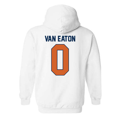 Wheaton IL - NCAA Men's Soccer : Oliver Van Eaton - Classic Shersey Hooded Sweatshirt-1