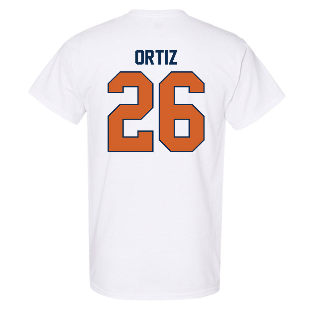 Wheaton IL - NCAA Baseball : Joshua Ortiz - Classic Shersey T-Shirt-1