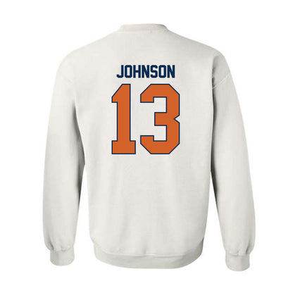 Wheaton IL - NCAA Men's Soccer : Patton Johnson - Classic Shersey Crewneck Sweatshirt-1