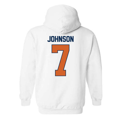 Wheaton IL - NCAA Men's Soccer : Kyle Johnson - Classic Shersey Hooded Sweatshirt-1