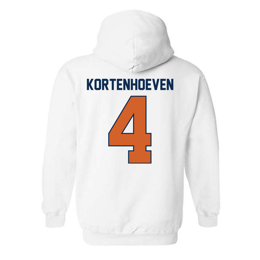 Wheaton IL - NCAA Football : Seth Kortenhoeven - Classic Shersey Hooded Sweatshirt-1