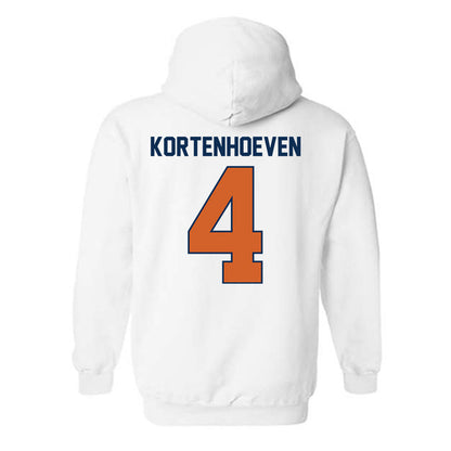 Wheaton IL - NCAA Football : Seth Kortenhoeven - Classic Shersey Hooded Sweatshirt-1