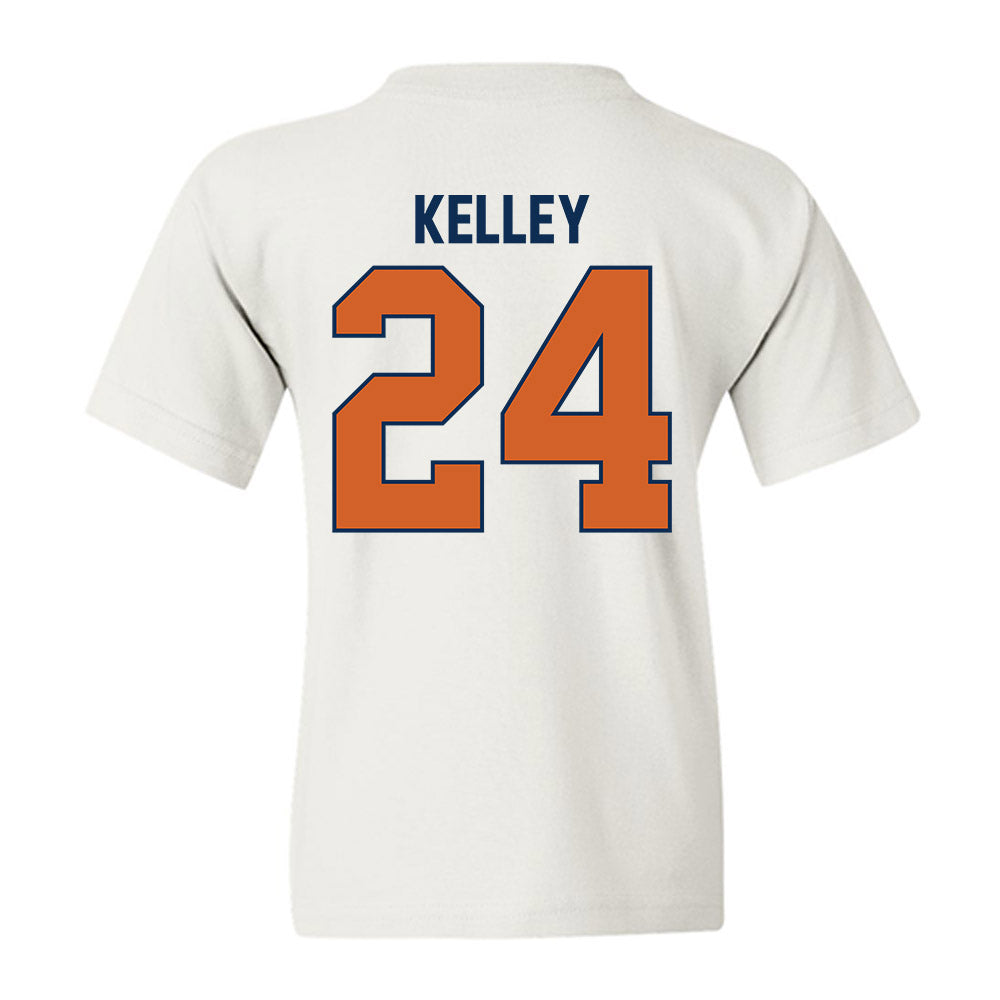 Wheaton IL - NCAA Baseball : Caleb Kelley - Classic Shersey Youth T-Shirt-1