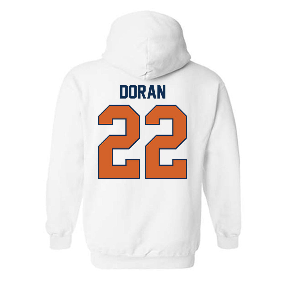 Wheaton IL - NCAA Football : Ayden Doran - Classic Shersey Hooded Sweatshirt-1