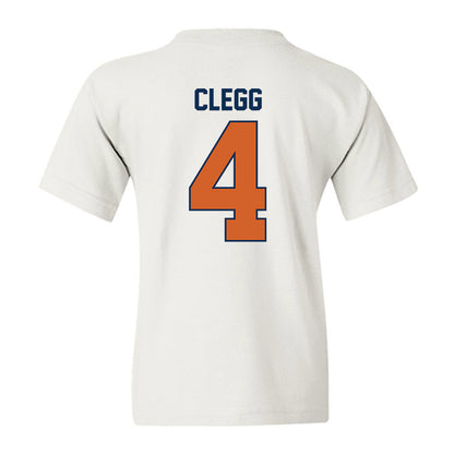 Wheaton IL - NCAA Baseball : William Clegg - Classic Shersey Youth T-Shirt-1