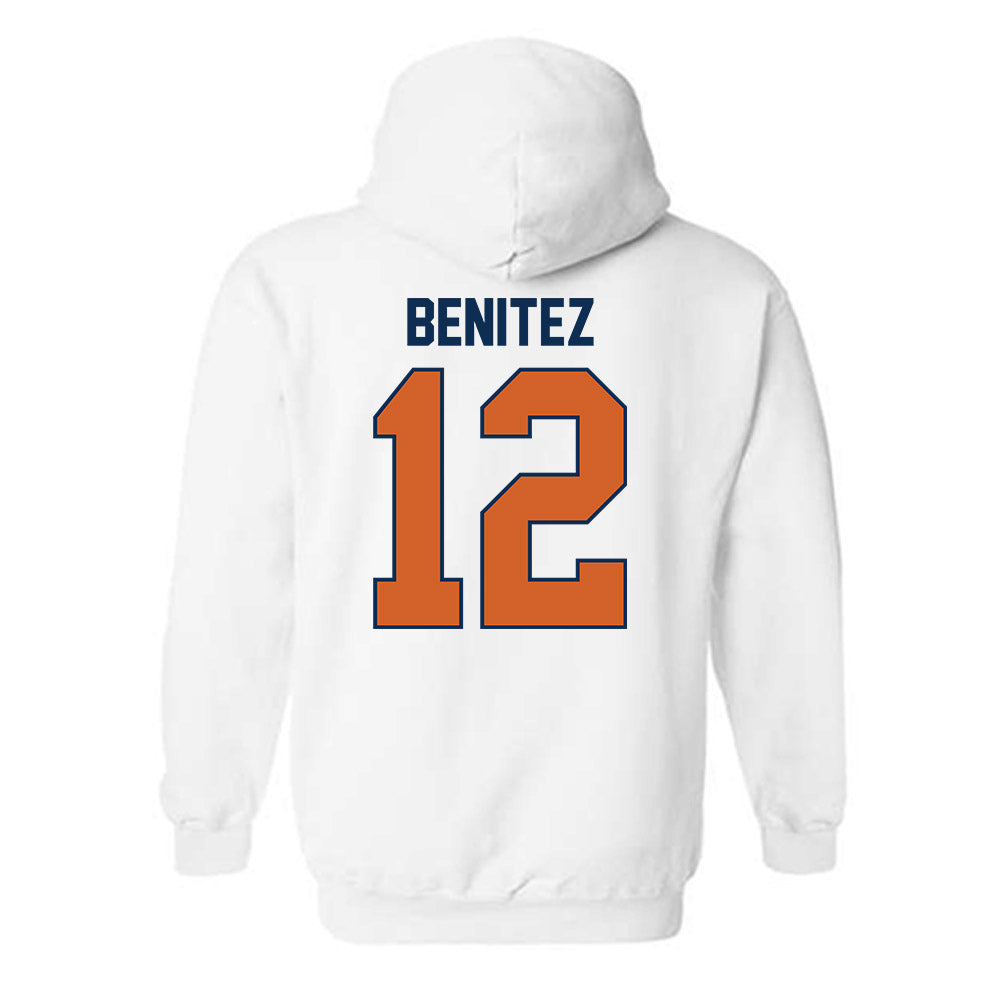 Wheaton IL - NCAA Women's Basketball : Emma Benitez - Classic Shersey Hooded Sweatshirt-1