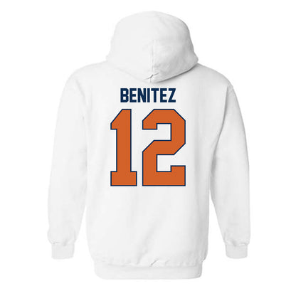 Wheaton IL - NCAA Women's Basketball : Emma Benitez - Classic Shersey Hooded Sweatshirt-1