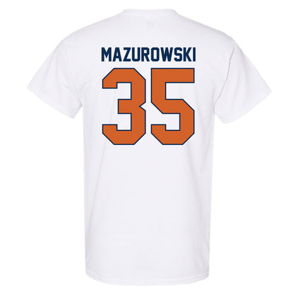 Wheaton IL - NCAA Baseball : Jack Mazurowski - Classic Shersey T-Shirt-1