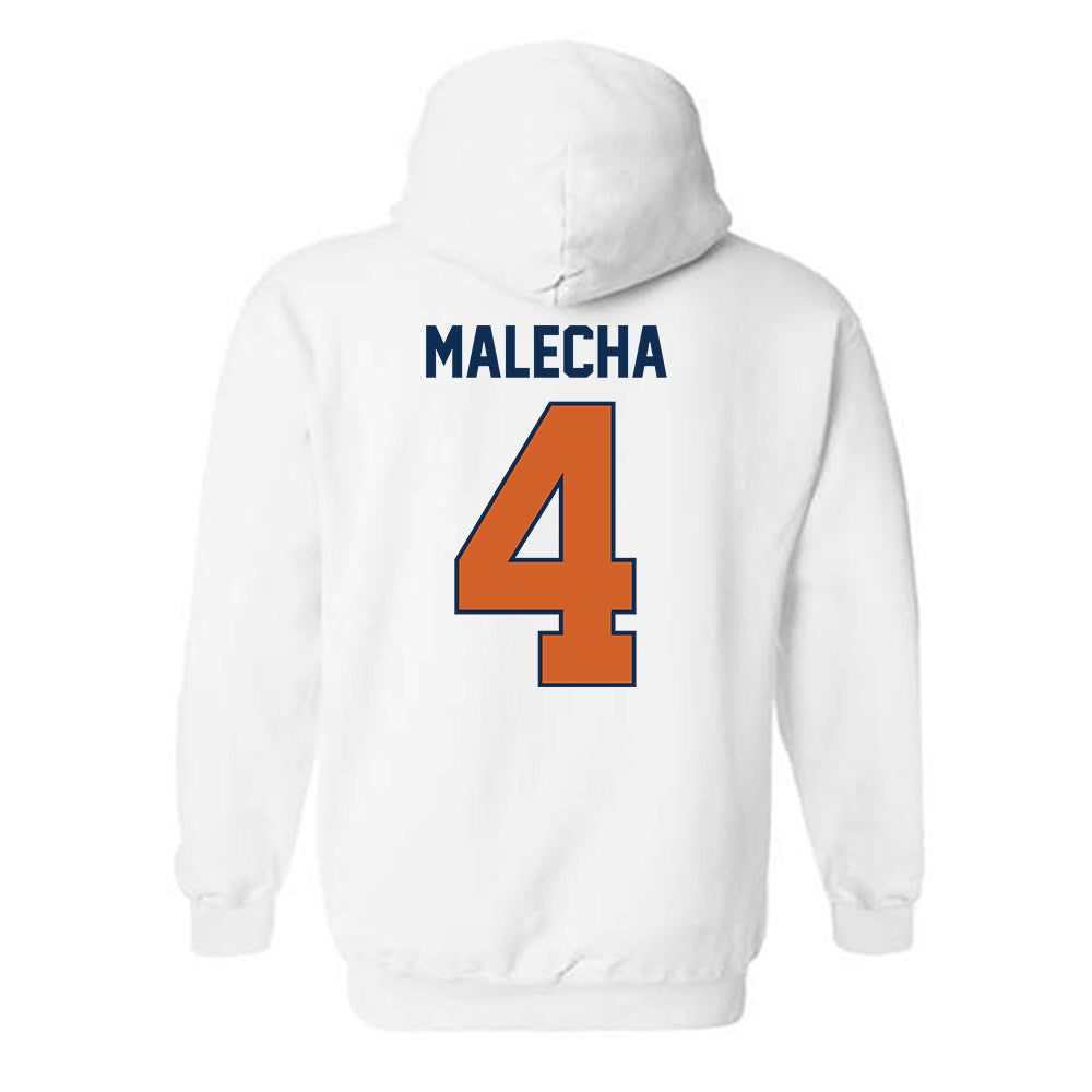 Wheaton IL - NCAA Softball : Makena Malecha - Classic Shersey Hooded Sweatshirt-1