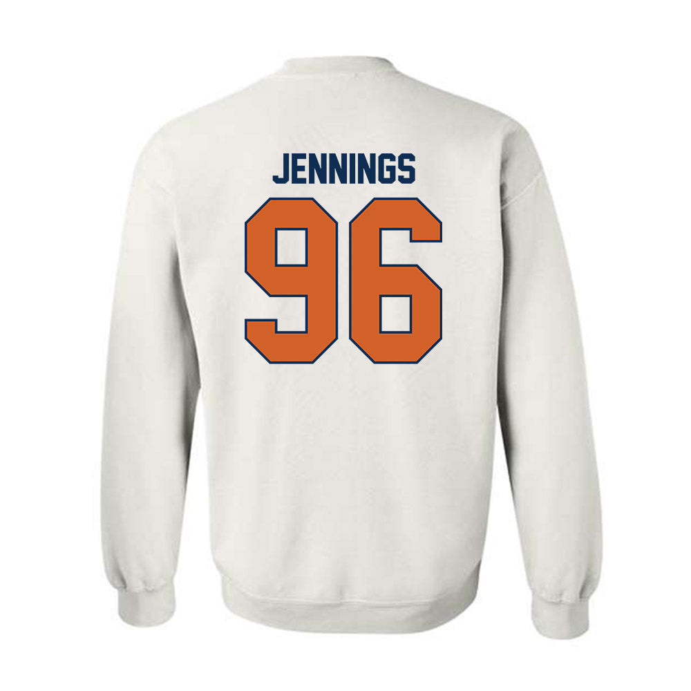Wheaton IL - NCAA Football : Chase Jennings - Classic Shersey Crewneck Sweatshirt-1