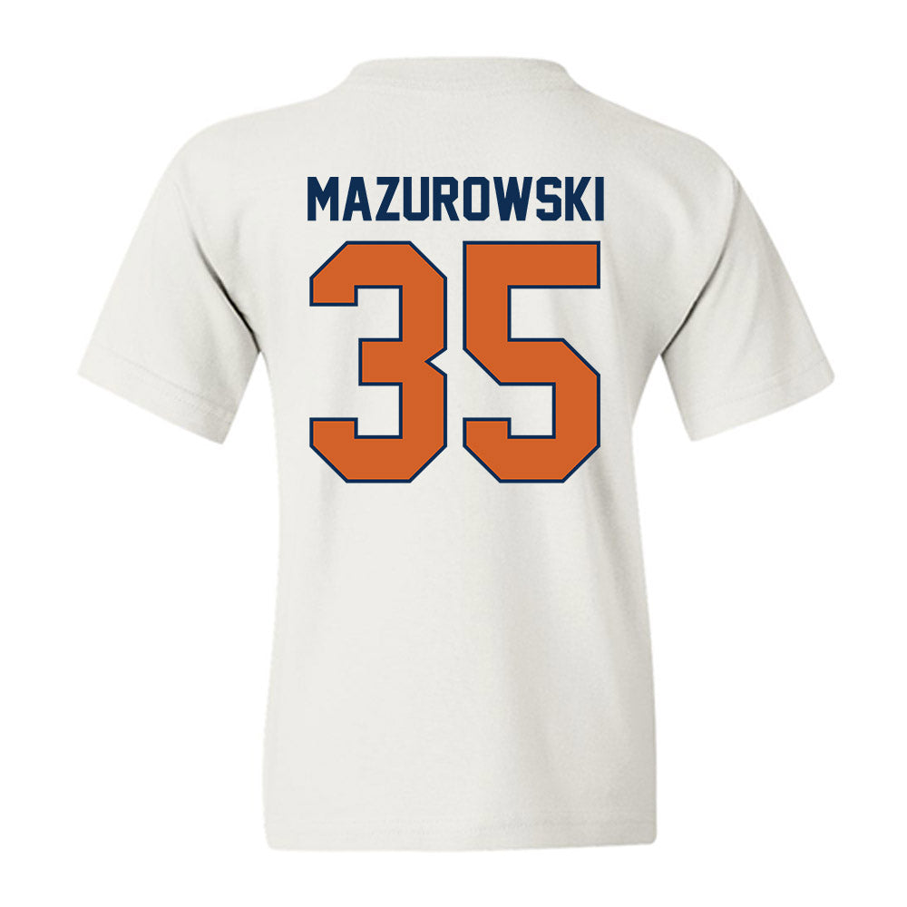 Wheaton IL - NCAA Baseball : Jack Mazurowski - Classic Shersey Youth T-Shirt-1