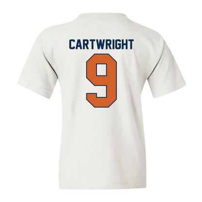 Wheaton IL - NCAA Baseball : Ryan Cartwright - Classic Shersey Youth T-Shirt-1