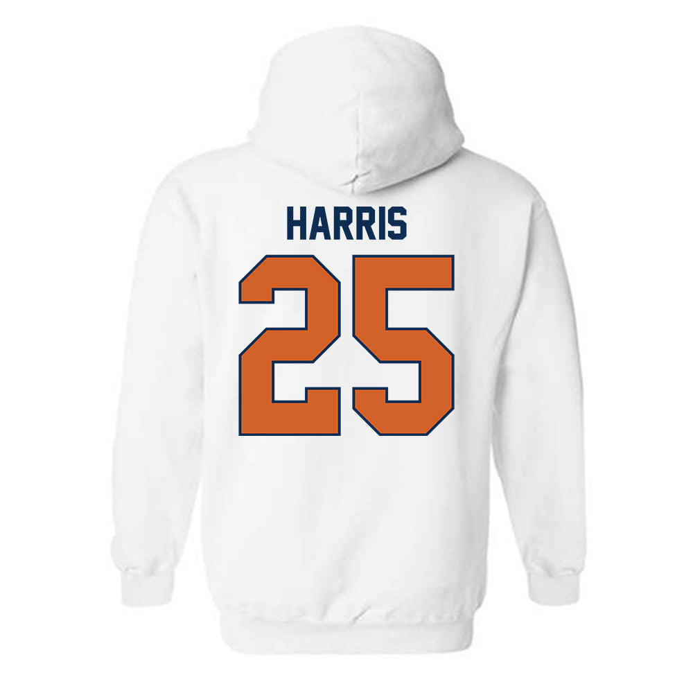 Wheaton IL - NCAA Women's Soccer : Leah Harris - Classic Shersey Hooded Sweatshirt-1