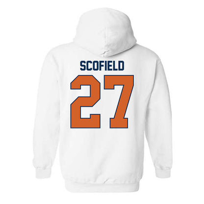 Wheaton IL - NCAA Baseball : Charlie Scofield - Classic Shersey Hooded Sweatshirt-1