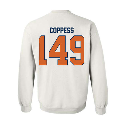 Wheaton IL - NCAA Wrestling : Cale Coppess - Classic Shersey Crewneck Sweatshirt-1
