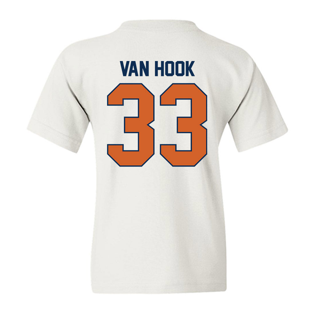 Wheaton IL - NCAA Baseball : JD Van Hook - Classic Shersey Youth T-Shirt-1