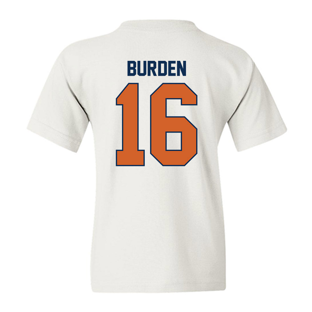 Wheaton IL - NCAA Baseball : Nate Burden - Classic Shersey Youth T-Shirt-1