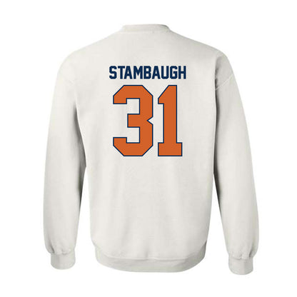 Wheaton IL - NCAA Football : Nick Stambaugh - Classic Shersey Crewneck Sweatshirt-1