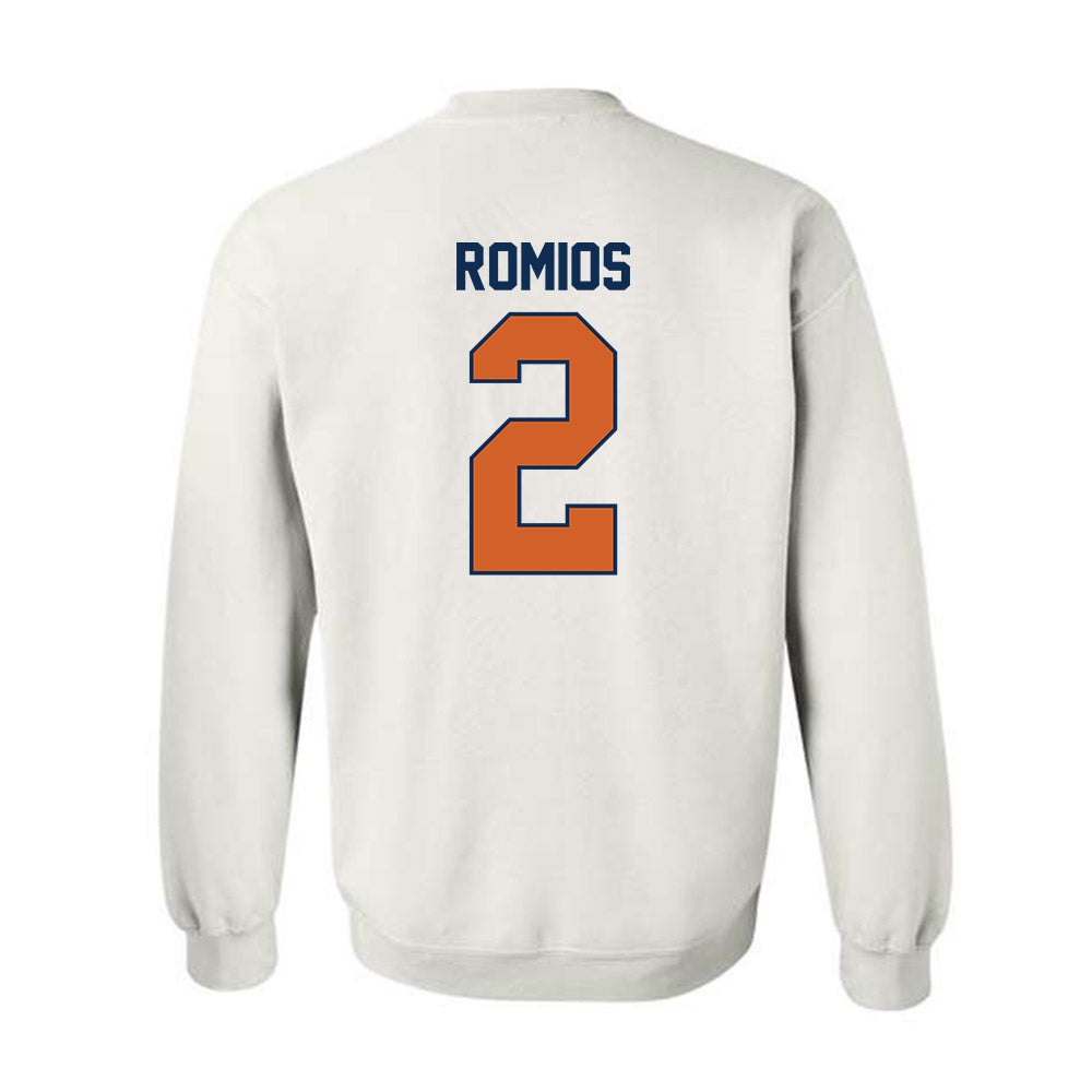 Wheaton IL - NCAA Baseball : Niko Romios - Classic Shersey Crewneck Sweatshirt-1