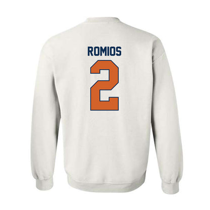 Wheaton IL - NCAA Baseball : Niko Romios - Classic Shersey Crewneck Sweatshirt-1