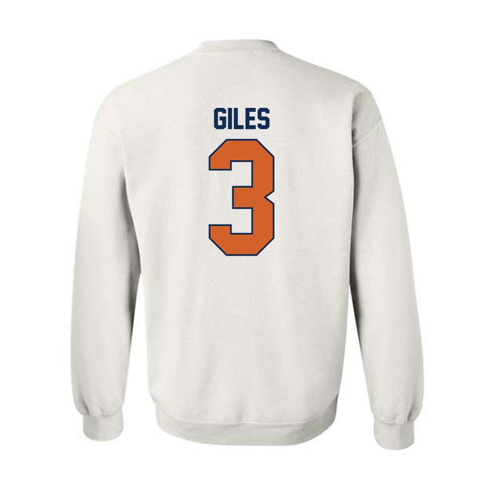 Wheaton IL - NCAA Softball : Bella Giles - Classic Shersey Crewneck Sweatshirt-1