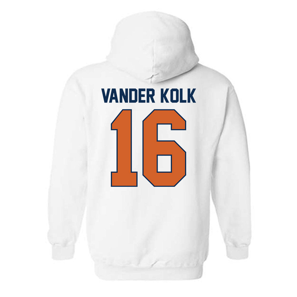 Wheaton IL - NCAA Men's Soccer : Luke Vander Kolk - Classic Shersey Hooded Sweatshirt-1