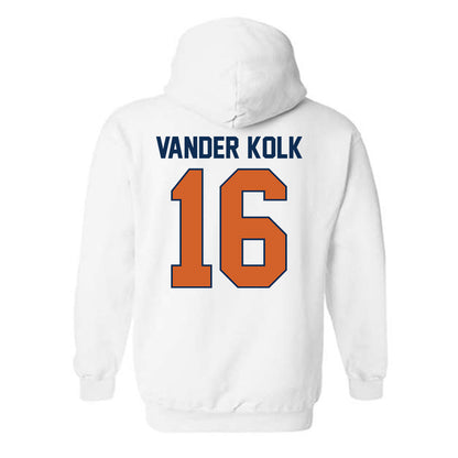 Wheaton IL - NCAA Men's Soccer : Luke Vander Kolk - Classic Shersey Hooded Sweatshirt-1