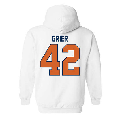 Wheaton IL - NCAA Men's Basketball : Kyle Grier - Classic Shersey Hooded Sweatshirt-1