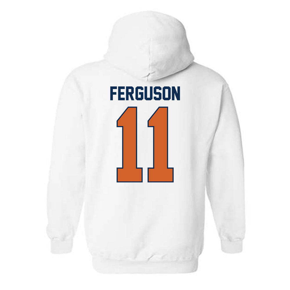 Wheaton IL - NCAA Men's Basketball : Ty Ferguson - Classic Shersey Hooded Sweatshirt-1