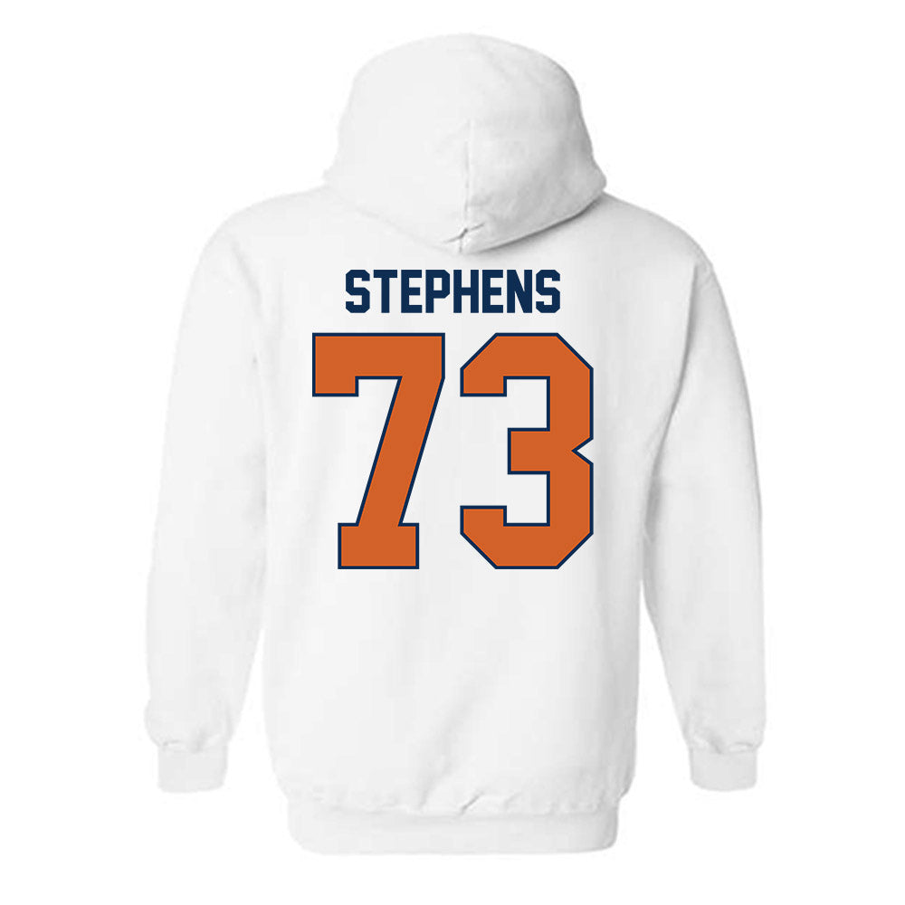 Wheaton IL - NCAA Football : Blake Stephens - Classic Shersey Hooded Sweatshirt-1