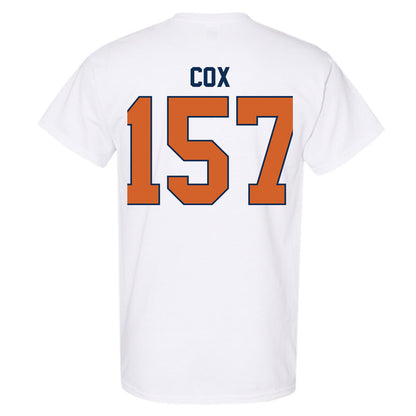 Wheaton IL - NCAA Wrestling : Caleb Cox - Classic Shersey T-Shirt-1
