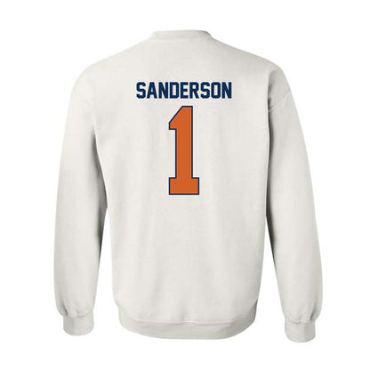 Wheaton IL - NCAA Women's Volleyball : Sarah Sanderson - Classic Shersey Crewneck Sweatshirt-1